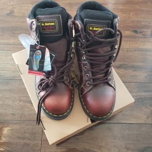 NWT Dr Martens industrial steel toe boots